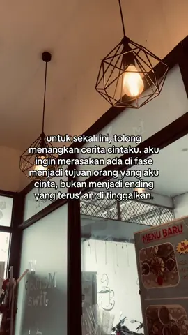 “menjadi tujuan org yg aku cinta”