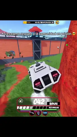 Salvando comunidad en prisión / en jailbreak #paratii #fyp #roblox