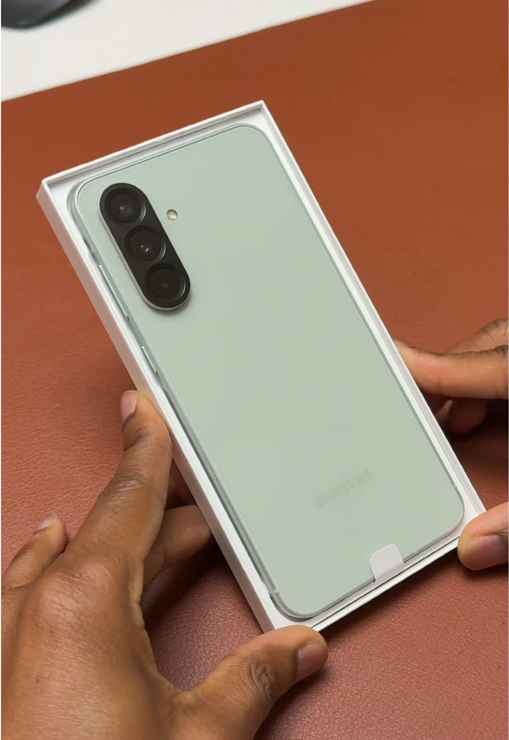 Galaxy A56 Awesome Olive Unboxing #galaxya56 #a56 #fy #fyp #samsunggalaxy #samsung 