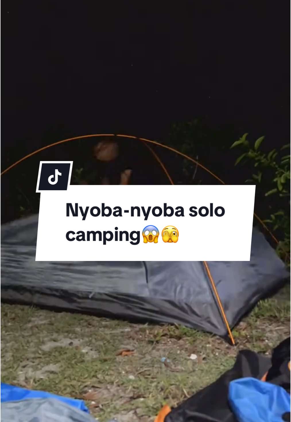 Nyoba-nyoba solo camping😱🫣 #solocamping #jalanjalan #xybca #bangkabelitung #backpackperkuyus_ 