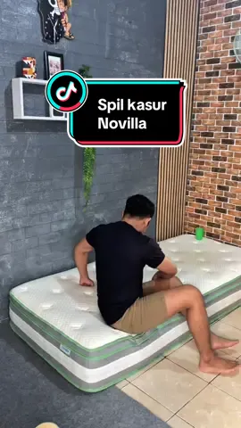 Asli nyaman banget kasurnya @Novilla.id #kasur #novilla #kasurnovilla #anakkos #fyp #kamarkost 