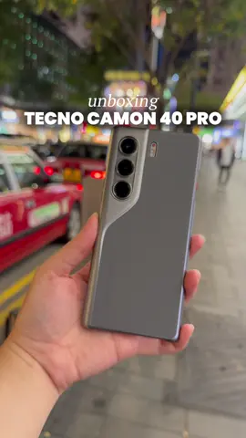 TECNO CAMON 40 Pro 5G Unboxing✨ #TECNO #techtok #unboxing 