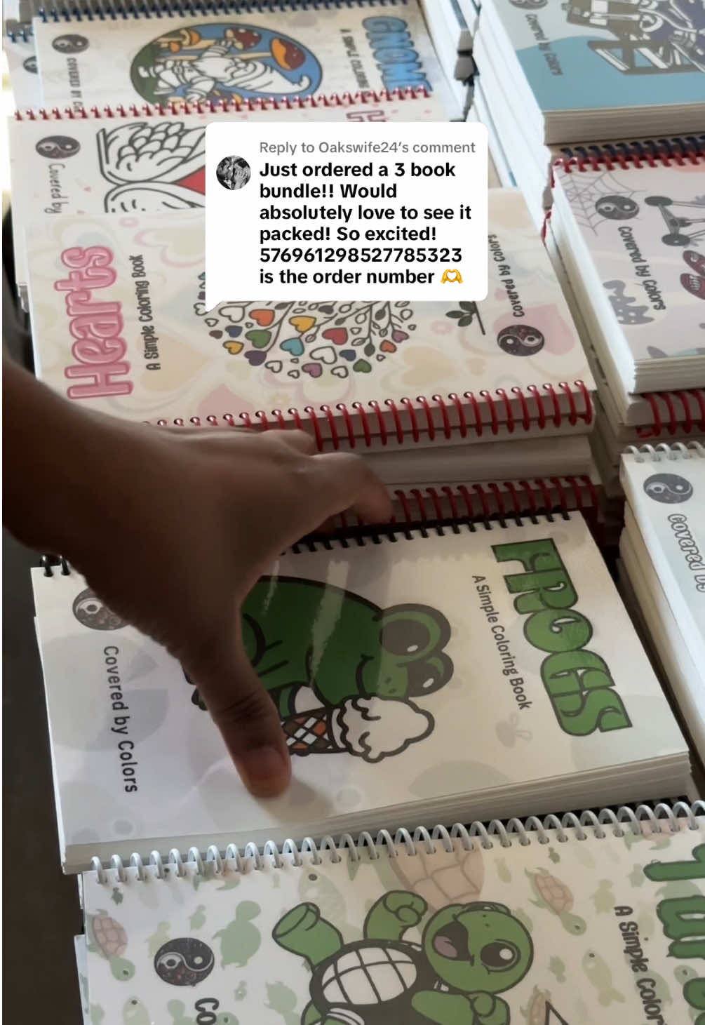 Replying to @Oakswife24 Thank you Jessica! 🩷 #packanorderwithme #packingorders #SmallBusiness #coloringbook #coloringpages #stickers #asmr #asmrsounds #trending #TikTokShop 