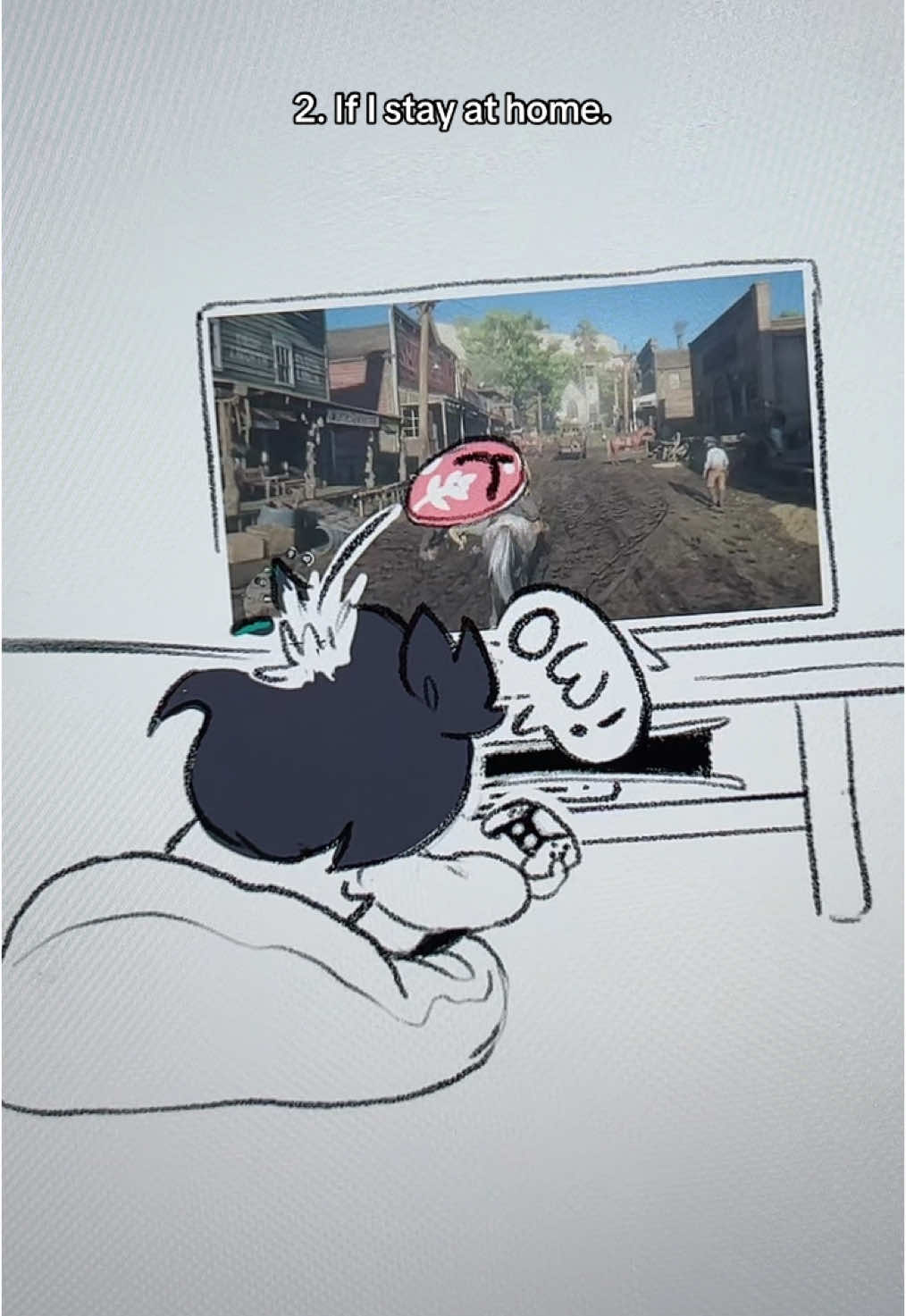 Cosas de mamás 🤷🍵 *Sorbito chanclazo* #fypp #arte #dibujo #digital #xcyzba 