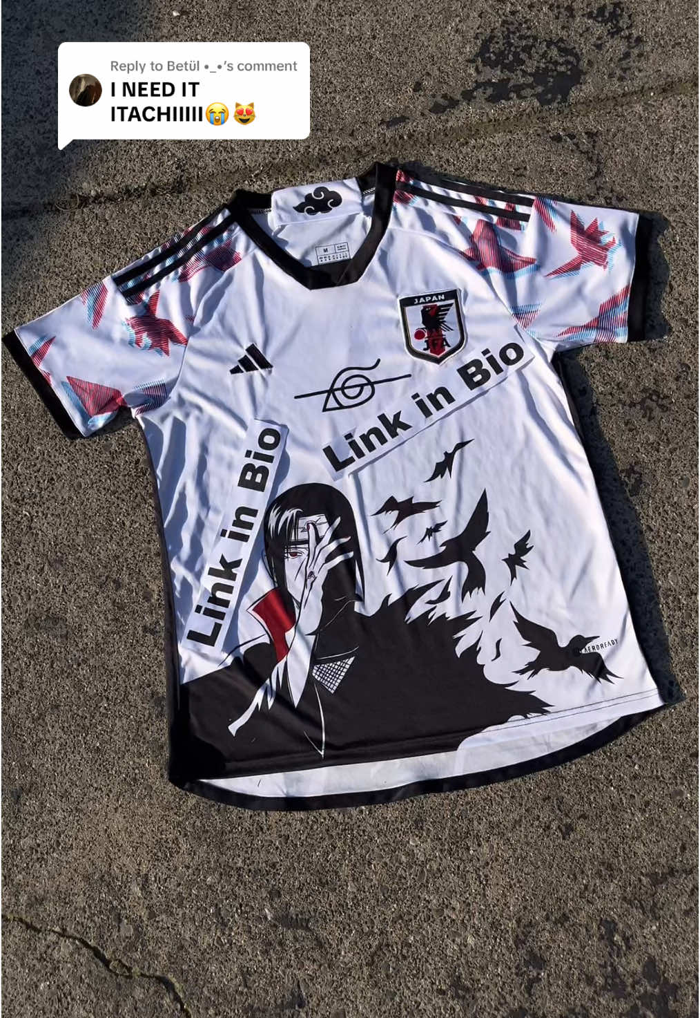 Replying to @Betül •_• you can have Itach’s jersey 🥶 #Soccer #soccerdrip #itachi #naruto #narutoshippuden #soccerjerseys #football 