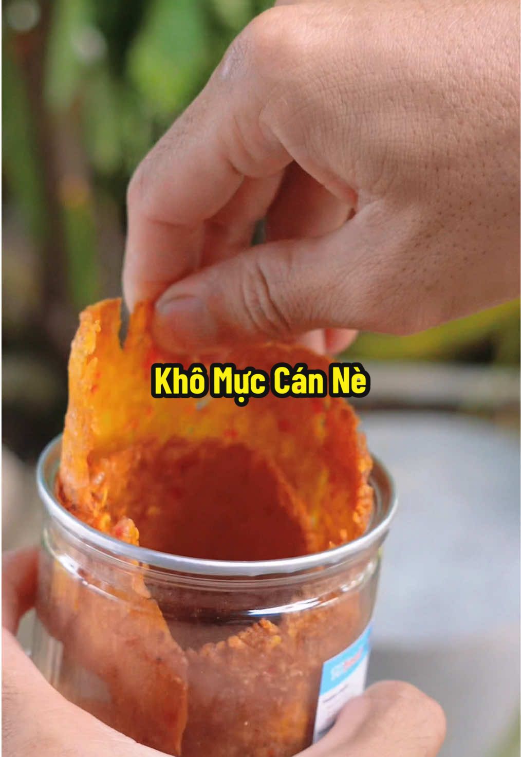 Khô Mực Cán Tẩm Vị Siêu Ngon Ăn Dính Lắm Luôn #hienonha 