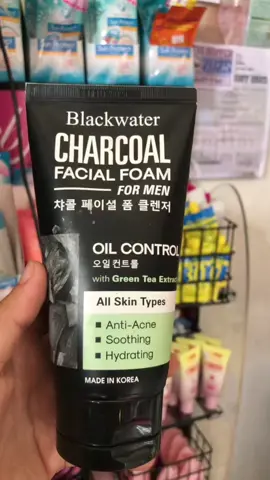 #blackwater #blackwatercharcoalfacialfoam #oilcontrol #oilcontrolformen 