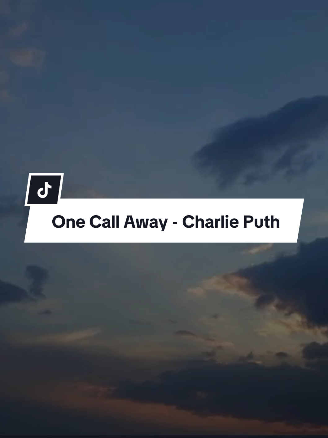One Call Away - Charlie Puth (MMsub)