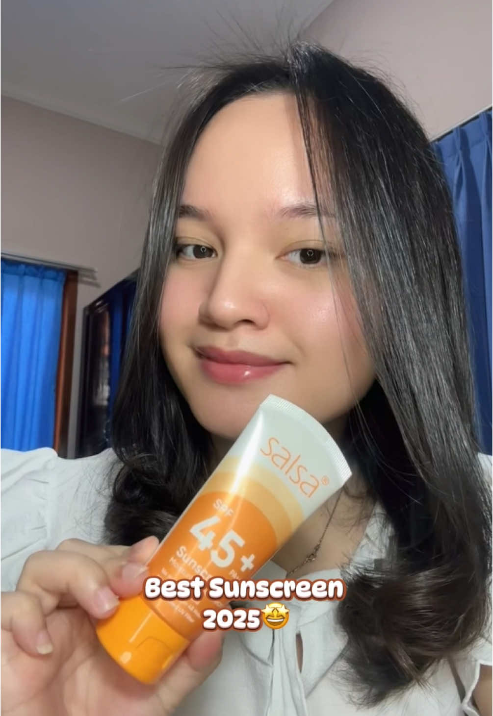 Best banget nemuin sunscreen mantul seneng deh kalo cocok sm produk bagus kyk giniii😆❤️#salsacosmetic #sunscreen 