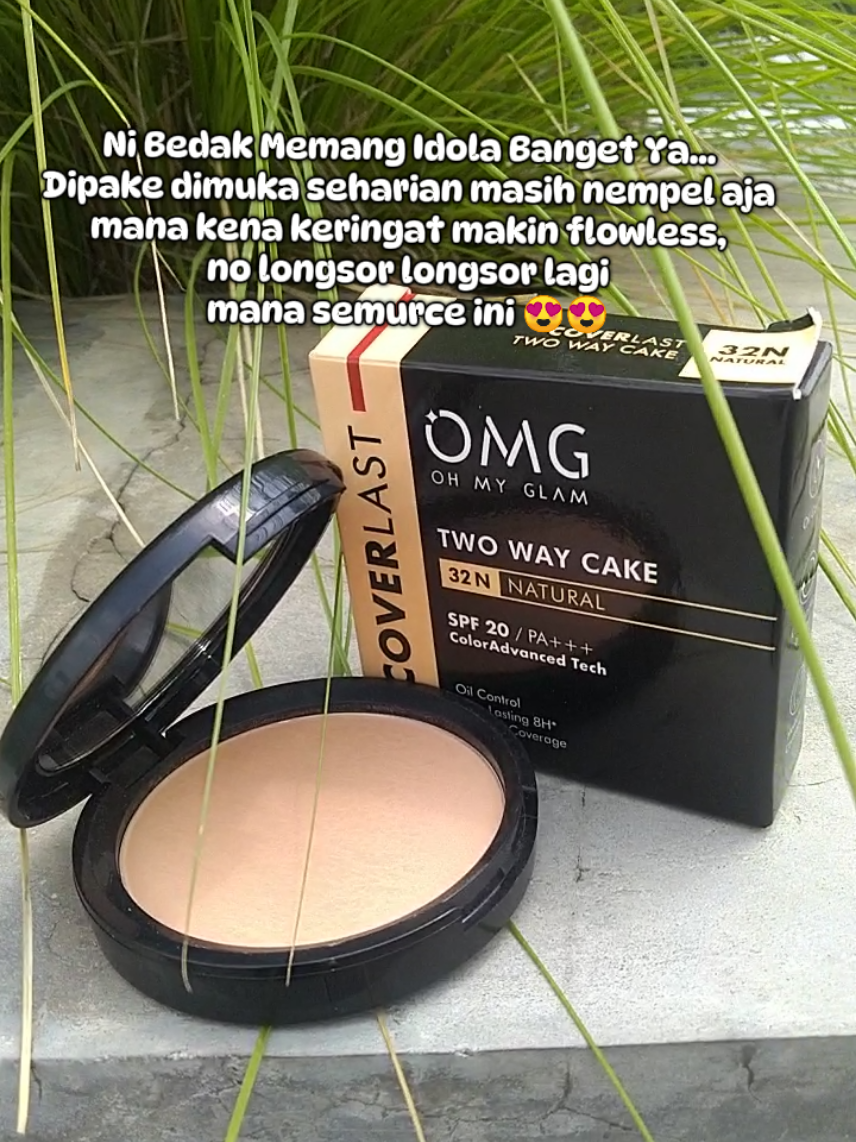 Secinta ini sama ni bedak, yang mau samaan order dikeranjang kiri bawah yaa #omg #bedak #twowaycake #coverlasttwowaycake 