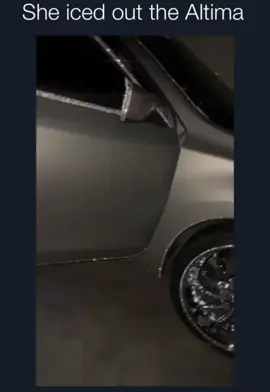 Iced out Nissan Altima. Queen Bae. #Altima #Nissan #caraccessoriesgifts #carmods #carmodsoftiktok