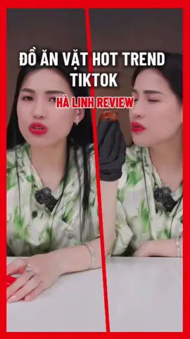 Review mứt táo sấy dẻo #vohalinh #halinhofficial #halinhreview 