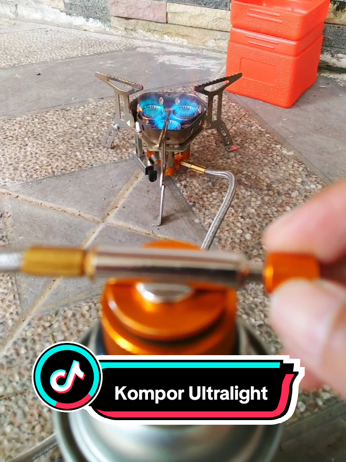 kompor camping ultralight 4500 watt mantap  #komporultralight #komporcamping #komporapibesar #alatcamping #alatoutdoor 