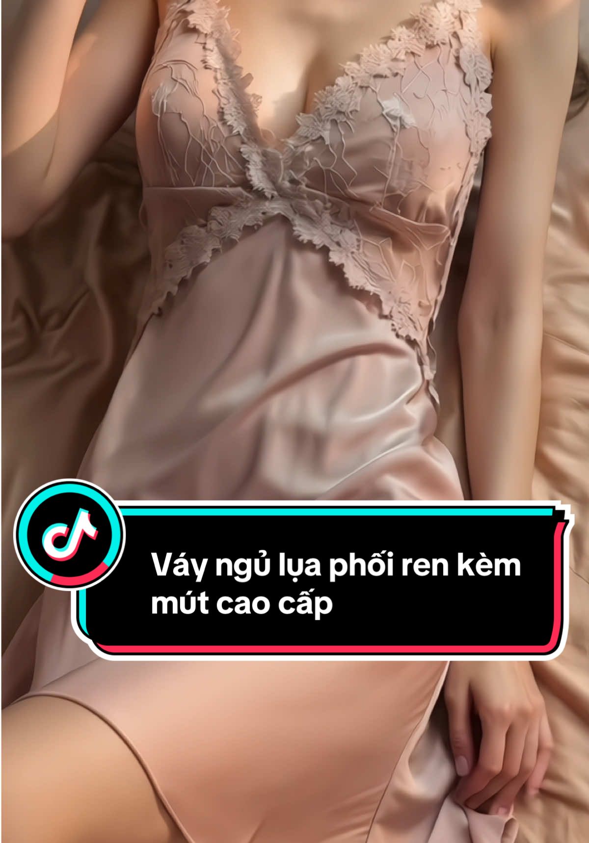Váy ngủ lụa phối ren, kèm mút cao cấp nhiều màu sắc, quyến rũ, mát rượi dàng cho chị em cần ngon giấc nè.  #vaynguquyenru #vaynguluacaocap #vaynguxinh #vaynguren  #dolly #dollycloset #dollycloset1201 