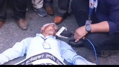 Teacher aandolan core🤣 #comedynepaltiktok #nepalicore #nepalitiktok 