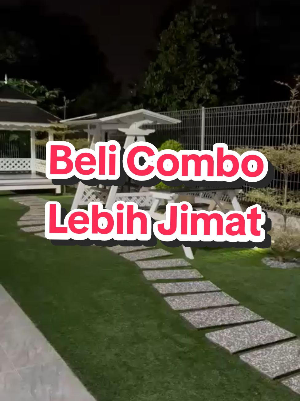 Combo Lebih Jimat #ketahananjangkamasapanjang #gazebokeluarga #gazebopremium #hassangazebo #fyp 