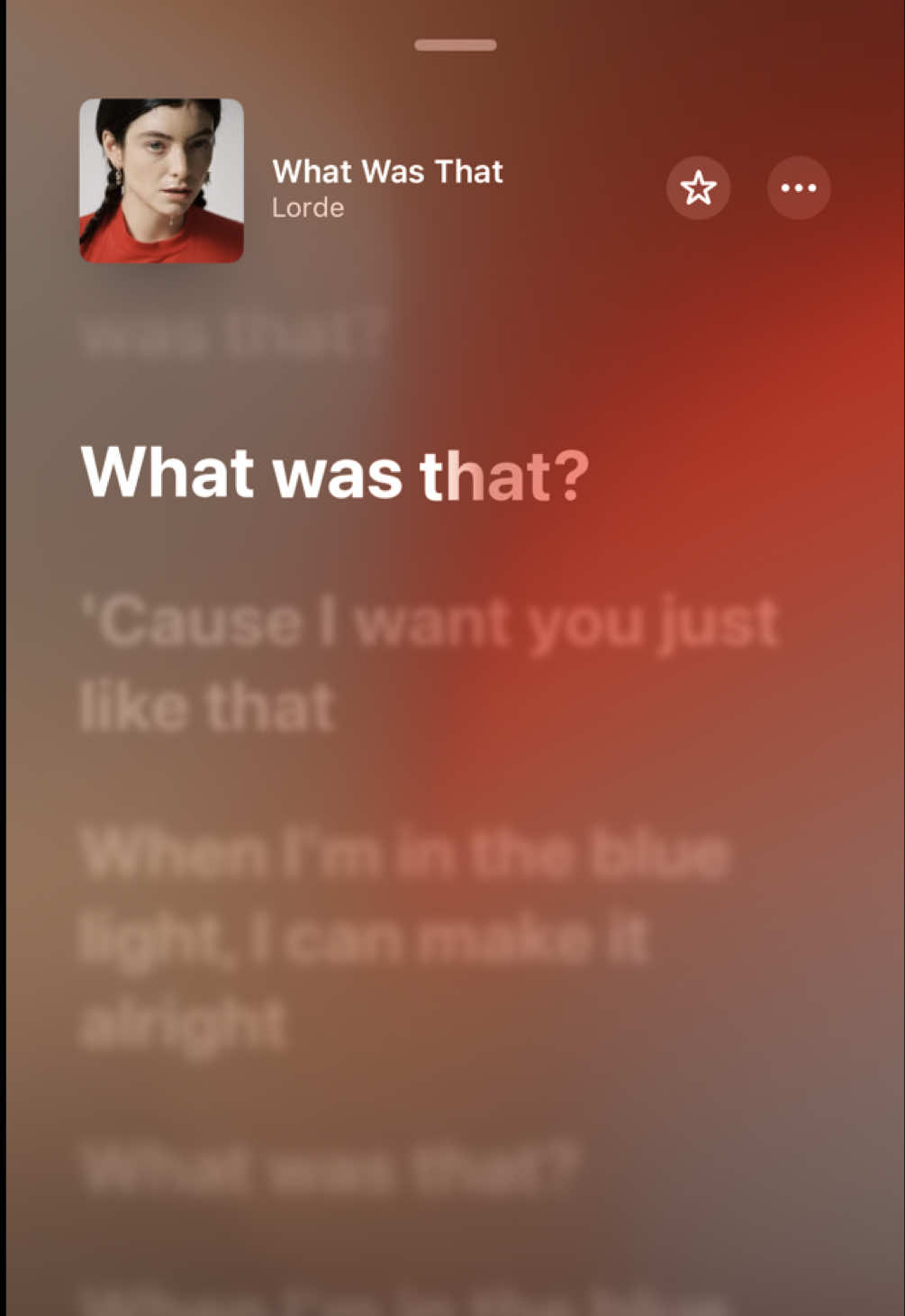 LORDE SUMMER HAS STARTED #lorde #whatwasthat #lyrics #fyp lorde new song what was that lyrics