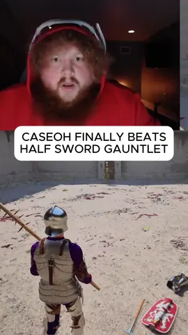 He has FINALLY done it!! #caseoh #caseohgames #caseohfunnymoments #caseohgamestwitch #caseohedits #halfsword #halfswordgameplay