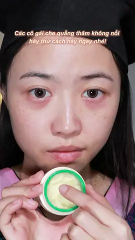 Các cô gái che quầng thâm không nổi hãy thử cách này ngay nhé!#makeup #flowerlure #beauty #kemlót