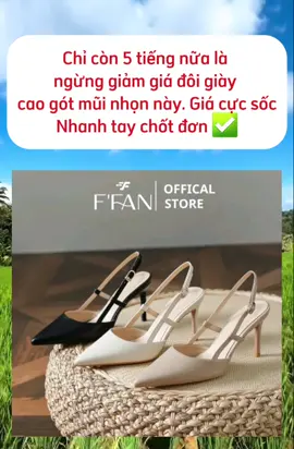 giày Nữ mũi nhọn hở gót thời trang #giaydep#giaycaogot #giayxinh#thoitrangnu #xuhuongtiktok 