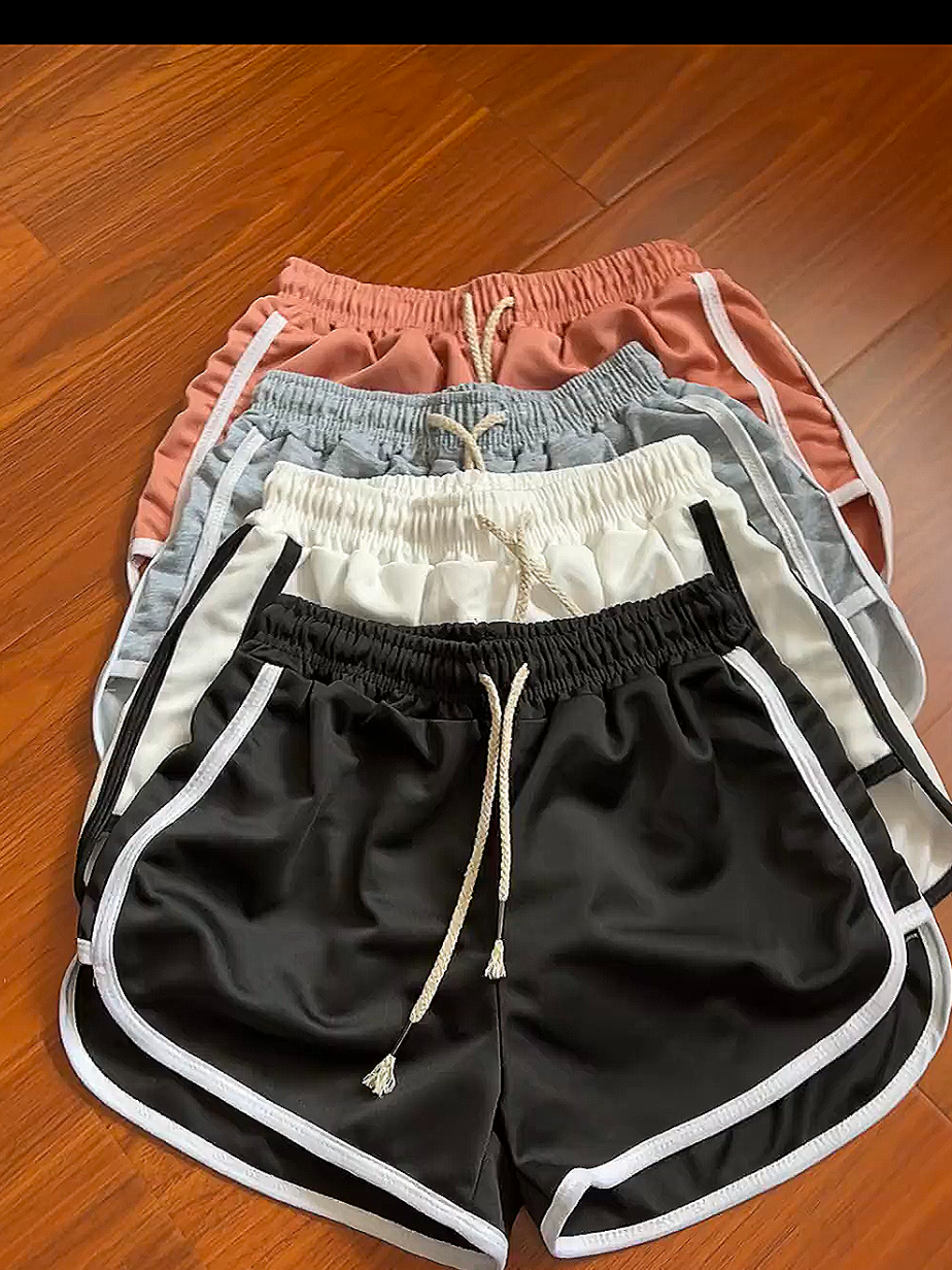 Sports Yoga Loose Shorts🌷#casualoutfits #basicfit #recos #tiktokfinds #looseshorts #loose 