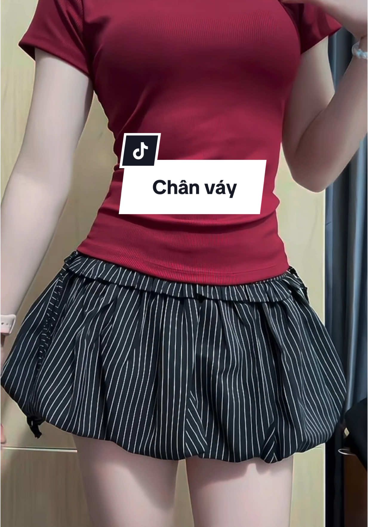 Chân váy kẻ xinhhh xĩuuuu #chanvay #chanvayxinh #viral_ #tiktok 