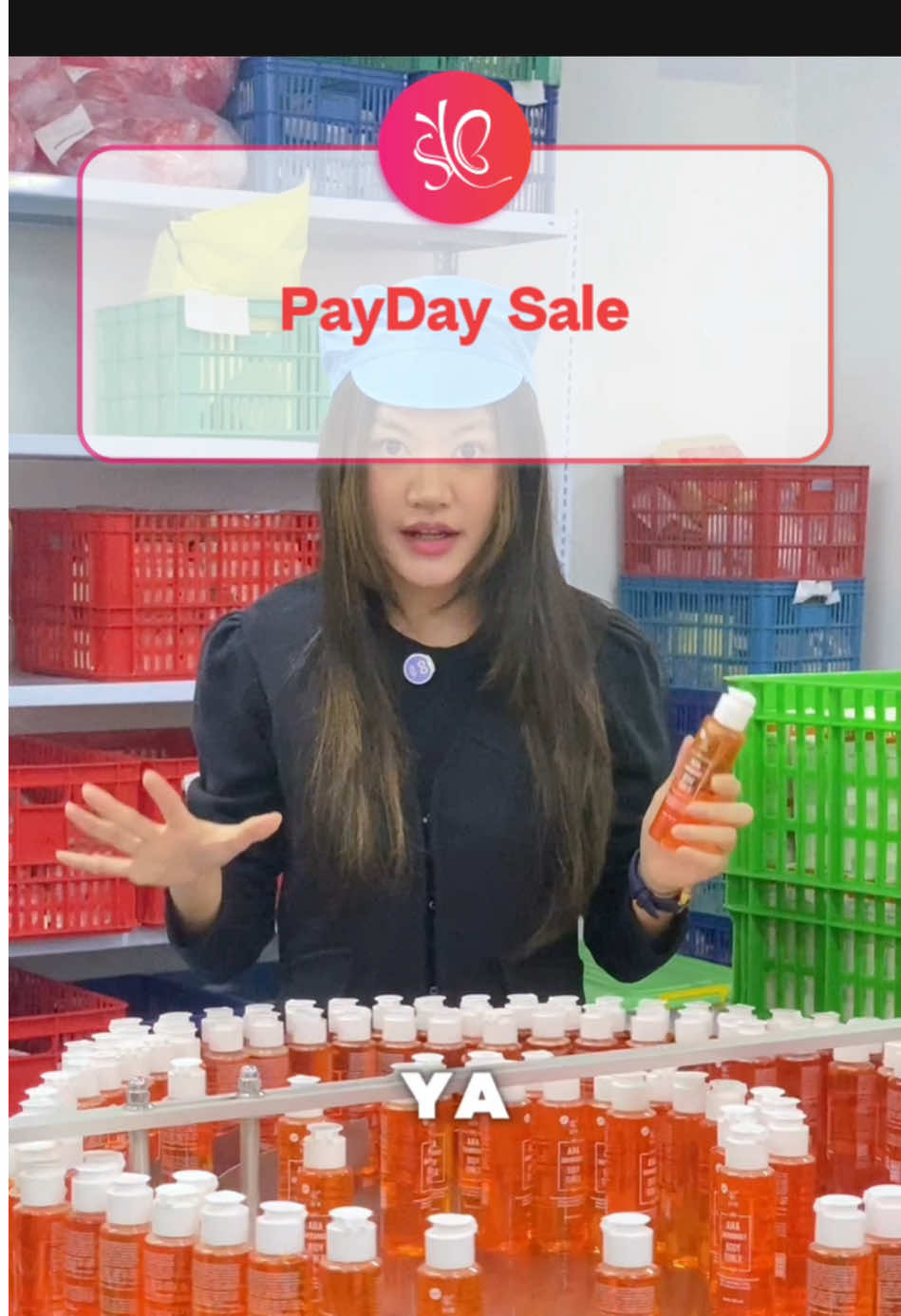 Jangan lupa besok Payday Sale!! #sybofficial #produkviral #paydaysale #promotiktok #rarasantang #bpdycareroutine 