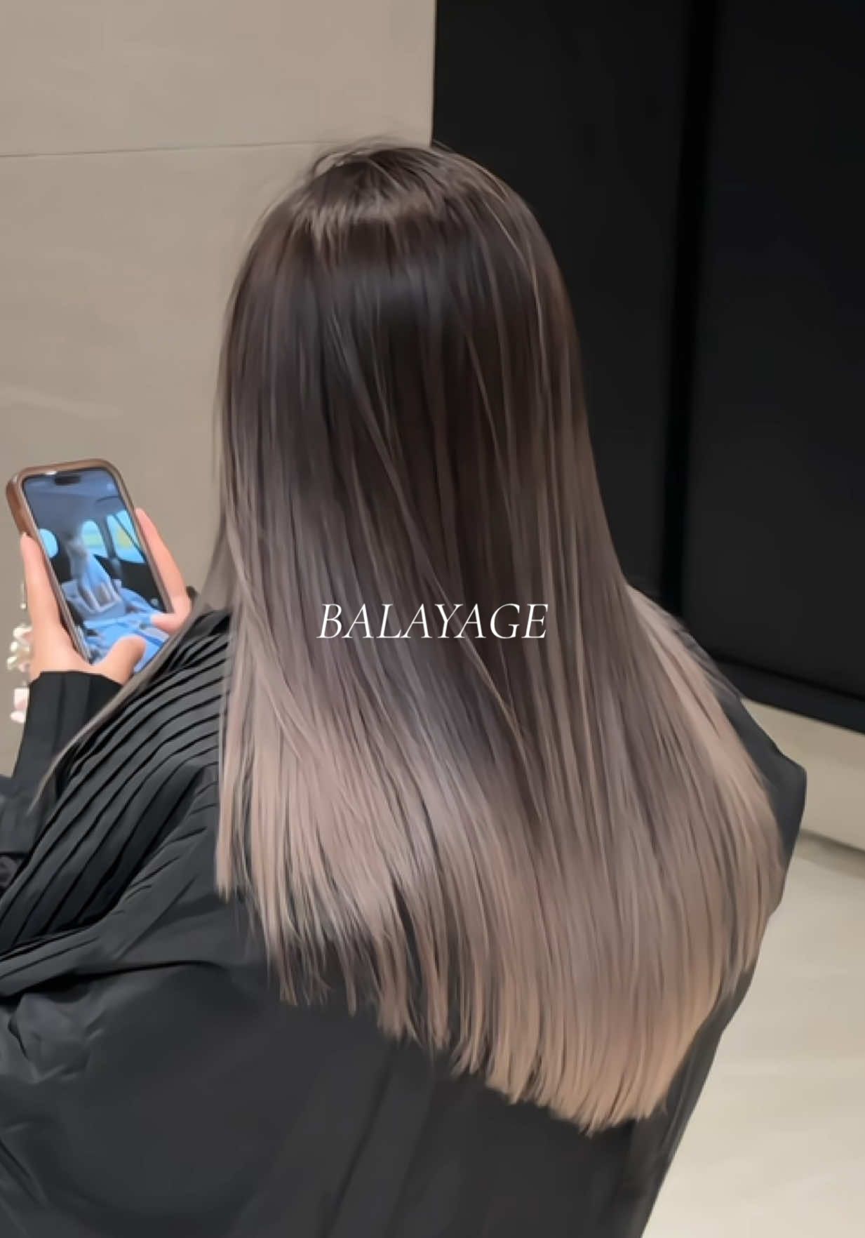 Giữ nguyên gốc tối, cho pà iu chơi cả năm luôn 😤 #guyhairstudio #balayage #maunhuomdep #mautocdep #nhuomtoc #tochottrend #mautochottrend 