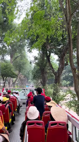 Trải nghiệm 25 tuyến phố trên Bus 2 tầng 🤩 #viralvideo #hanoi 