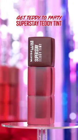 beli 7 gasih biar tiap hari beda looks dan beda warna @maybelline_indonesia  #getTEDDYtoPartyID #TeddyTint5PartyShades #WeAreMaybelline #OneTintToCelebrate