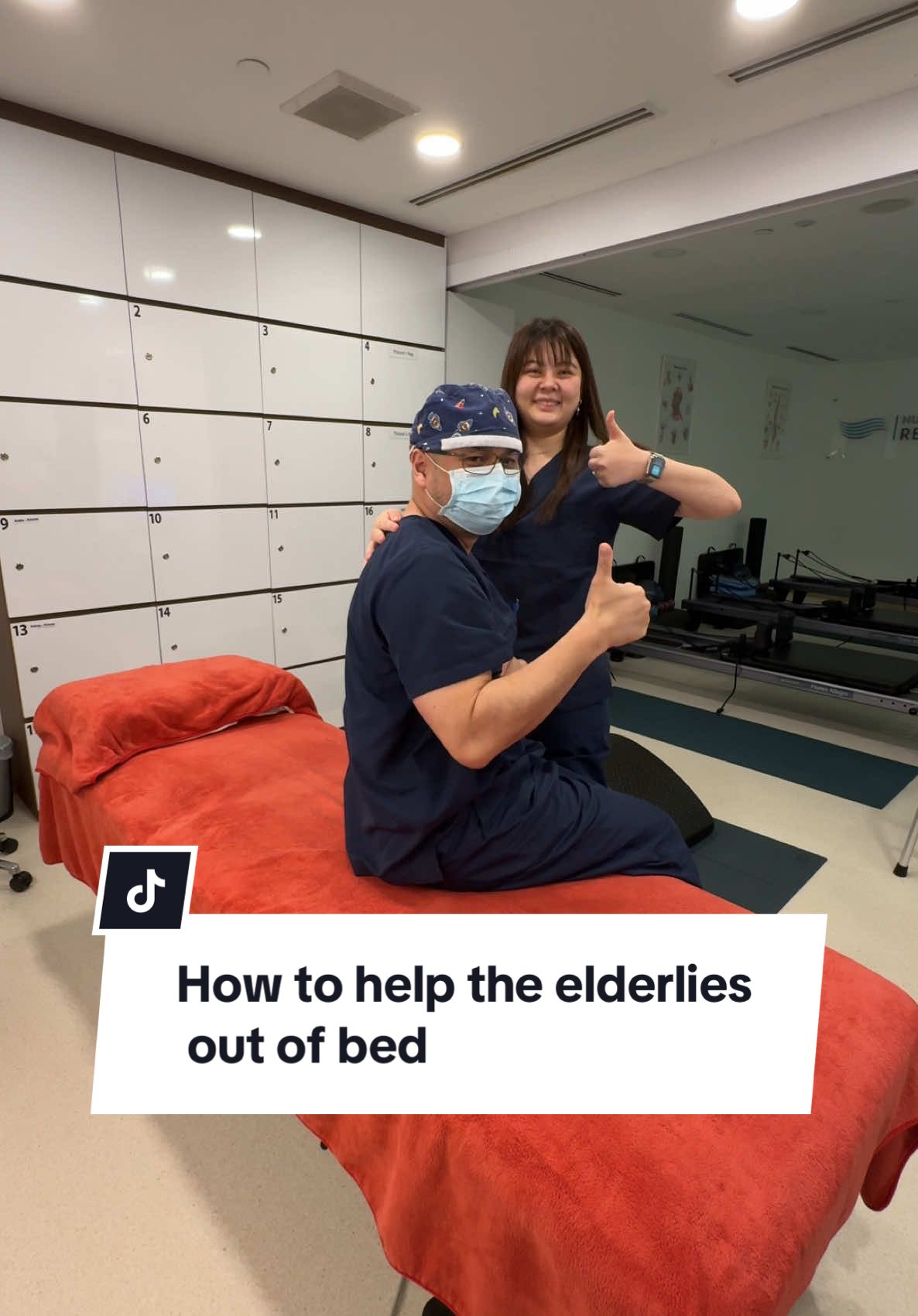 Quick tutorial on helping ur elderly go from lying to sitting!! #singapore #physio #physiotherapy #elderly #tutorial #assist #bed #abcxyz 