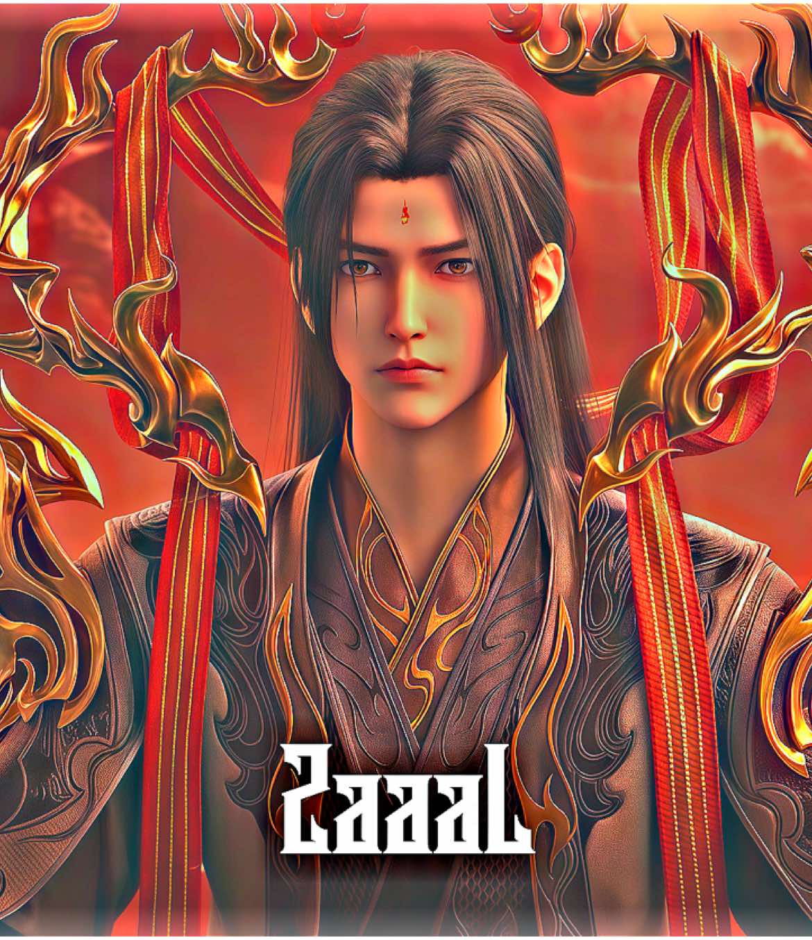 Anak gadis (Xiao Xiao) sedang memanggil Ayahnya yaitu Kaisar Yan salah satu orang terkuat di Great Thousand World #xiaoyan #xiaoxiao #thegreatruler #btth #battlethroughtheheavens #donghua #donghuaedit #margabtth #zaal2k 