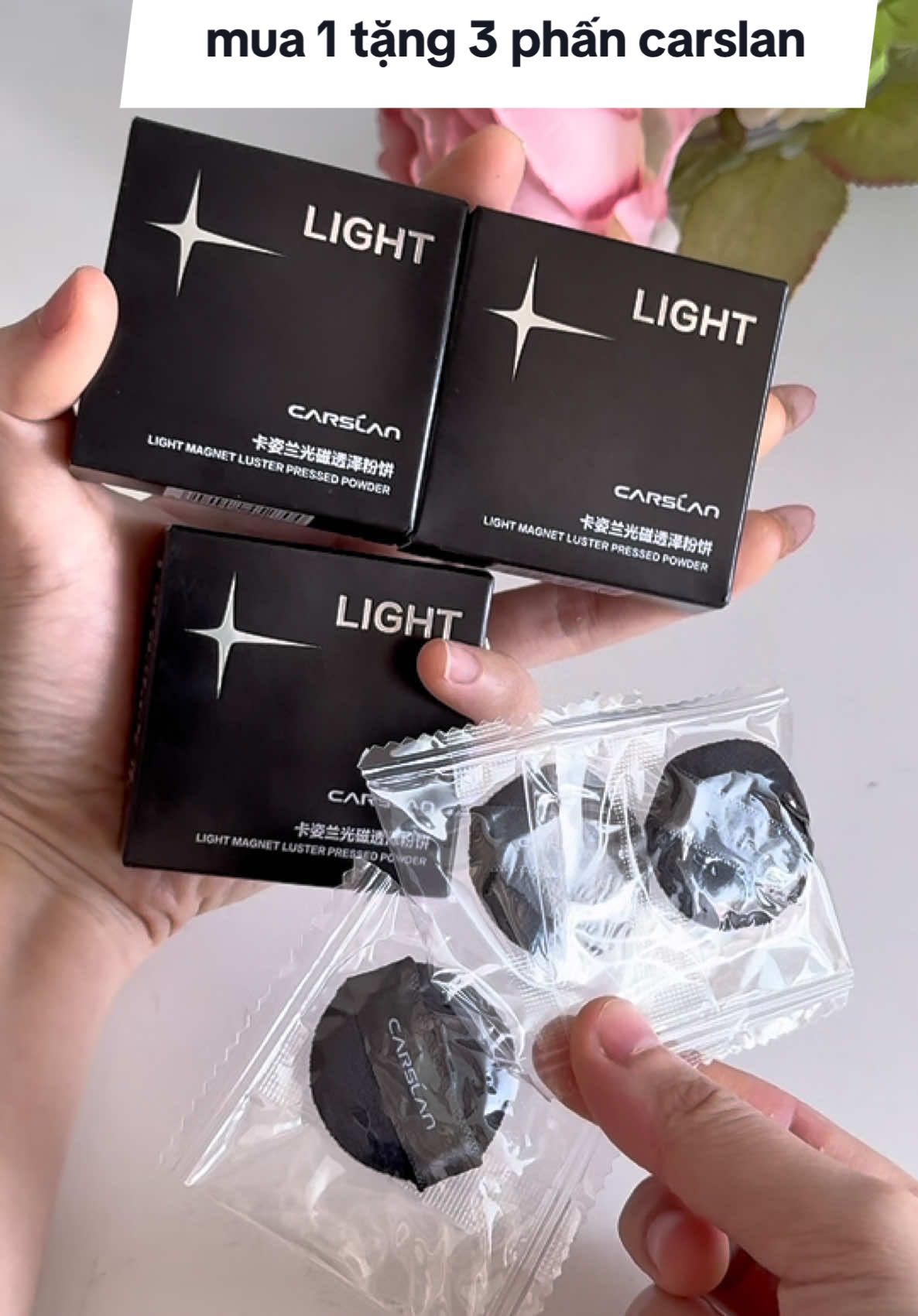 mua 1 tặng 3 - phấn phủ mắt sáng mới ra mắt Carslan #carslan #xuhuongtiktok 