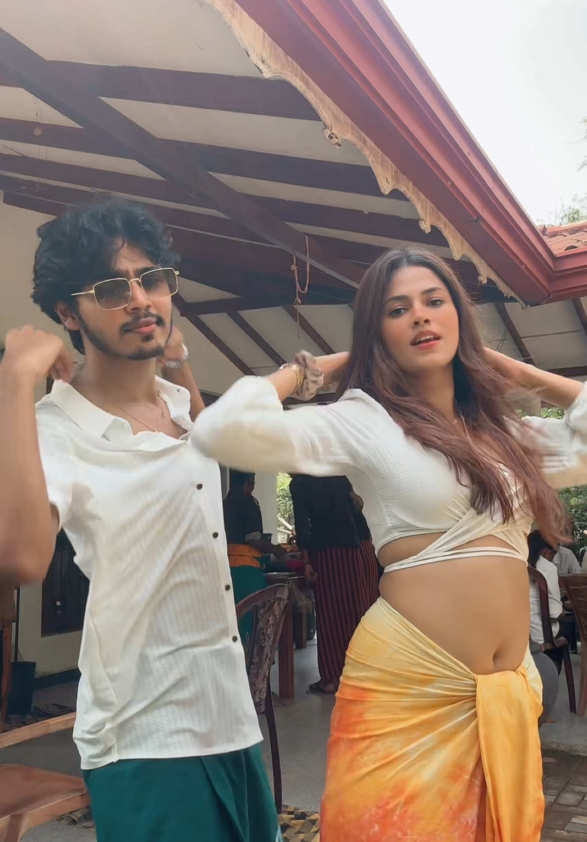 Peeling 2nd 😁💕 #fyp #trending #viralvideo #thrishalanathashi #peelingsong 