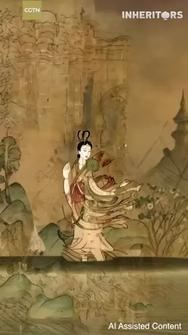 Step in to Art: The Goddess of the Luohe River. #AR