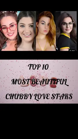 Top 10 Most Beautiful Chubby Love stars in 2025💖 #top10 #chubby #yong #actresses #alyxstar #sunnyleone #sonamkapoor #fyp 