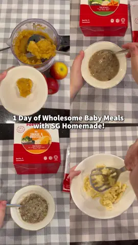From breakfast to bedtime — here’s how we keep mealtime simple and nutritious! 🍽️👶💚 Whether it’s our instant porridge for lunch or fruit purees for an afternoon snack, SG Homemade products are total lifesavers. ✨ No stress, no fuss. Just wholesome meals for everyday moments. #SGHomemade #sghomemade #berryquickporridge #babyporridge #naturalbabyfood #healthyporridge #babyapproved #convenientbabyfood #Wholesomebabymeals