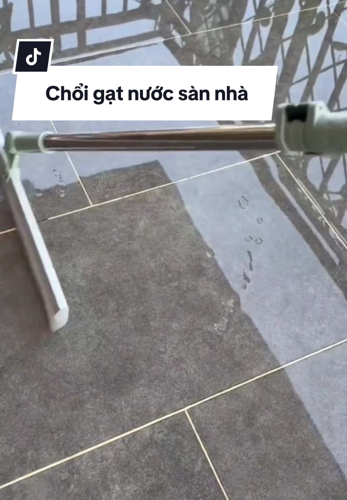 Chổi gạt nước sàn nhà giúp sàn nhà sạch và khô rất nhanh #choigatnuoc #choigatnuocsilicon #caygatnuocsannha #caygatnuocsilicon 