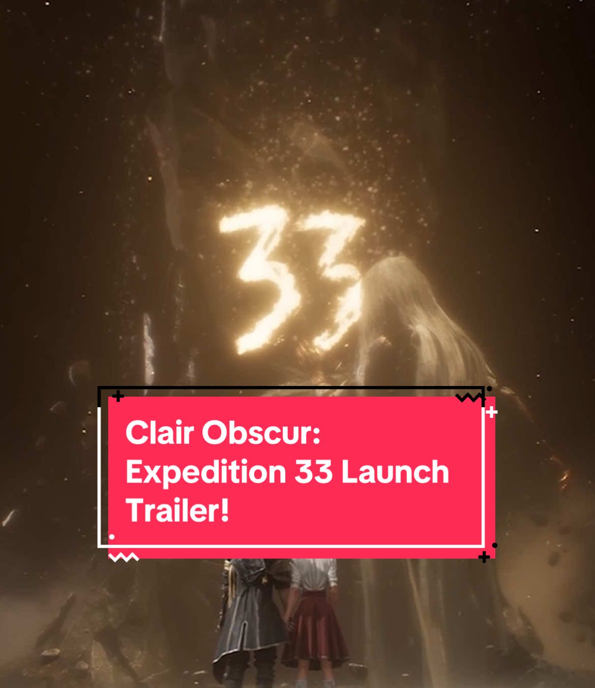 Tomorrow has come. Clair Obscur: Expedition 33 is out now on Playstation 5, Xbox Series X|S, Steam & Epic Games Store. She will never paint again.