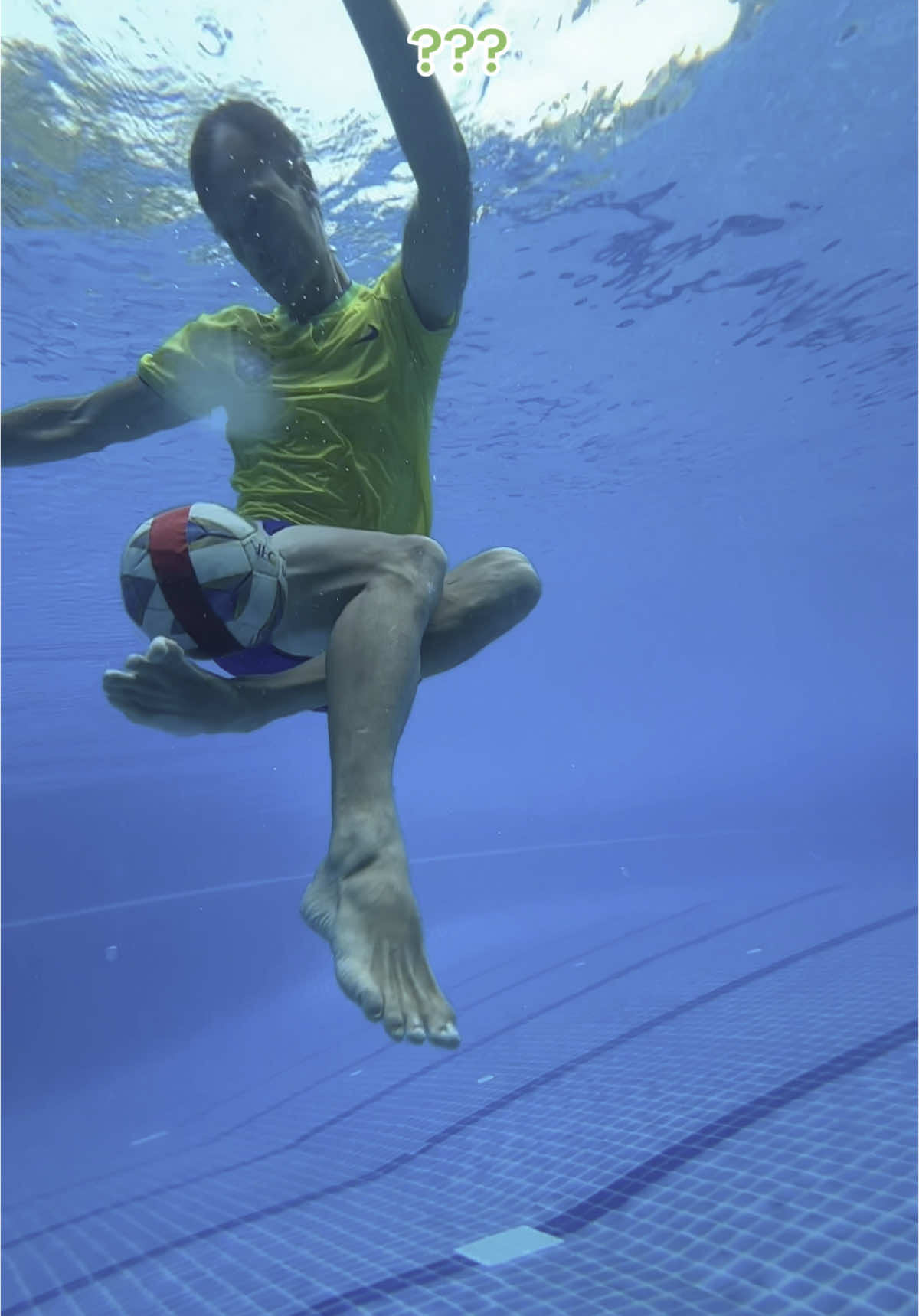 Who Is Last Footballer ?) ⚽️ #football #Soccer #guess #who #underwater #messi #zidane 