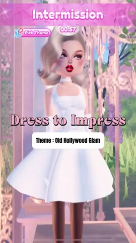 ROBLOX GAME 🎀Dress to Impress🎀 Theme : Old Hollywood Glam Am I look like Marilyn Monroe?☺️🎀 #roblox #robloxgame #robloxfyp #robloxedit #dti #dresstoimpress 