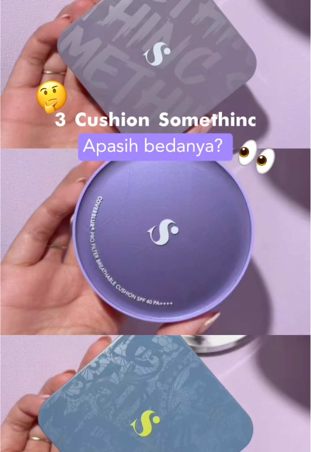 Coba komen dong Cushion Somethinc mana nih yang kalian incer? 😍 #somethinc #pakaisomethinc 