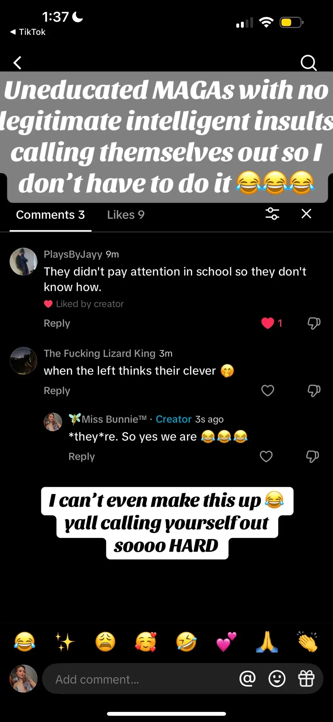 @…madeyoulook stupidity so loud 😂 #maga #republicans #democrats #politics #worldnews #uneducated #indoctrinated #indoctrination #magacult #cultbehavior #cult #stupidity #ignorance #cognitivedissonance #psychology #logicalthinking #criticalthinking #idiot 