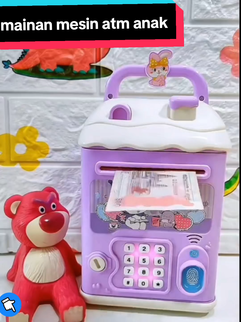 mainan celengan atm anak melatih anak untuk rjain menabung sejak dini #mainanatmanak #mainancelenganatm #mainananak #mainan mesin yang kecil #mainananakindonesia #mainanseru #mainanedukasianak #mainanmurah #mainananakindonesia #mainananak #mainancelengananak 