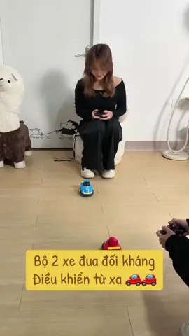 Bộ 2 xe đua đối kháng điều khiển từ xa #xuhuongtiktok #dochoi #viralvideo #xedieukhientuxa 