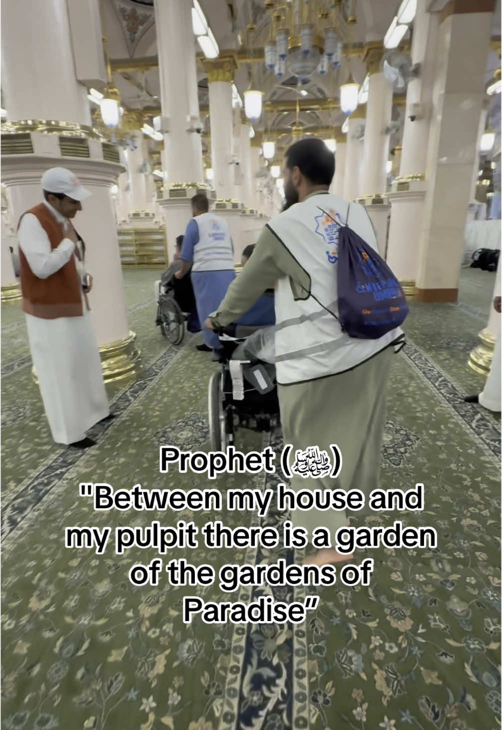 #between #my #house #garden #paradise #jannat #jannah #mashallah #alhamdulillah #fyp #foryoupag #❤️ @Onbeperkt Umrah @Mohamed Azzaoui 