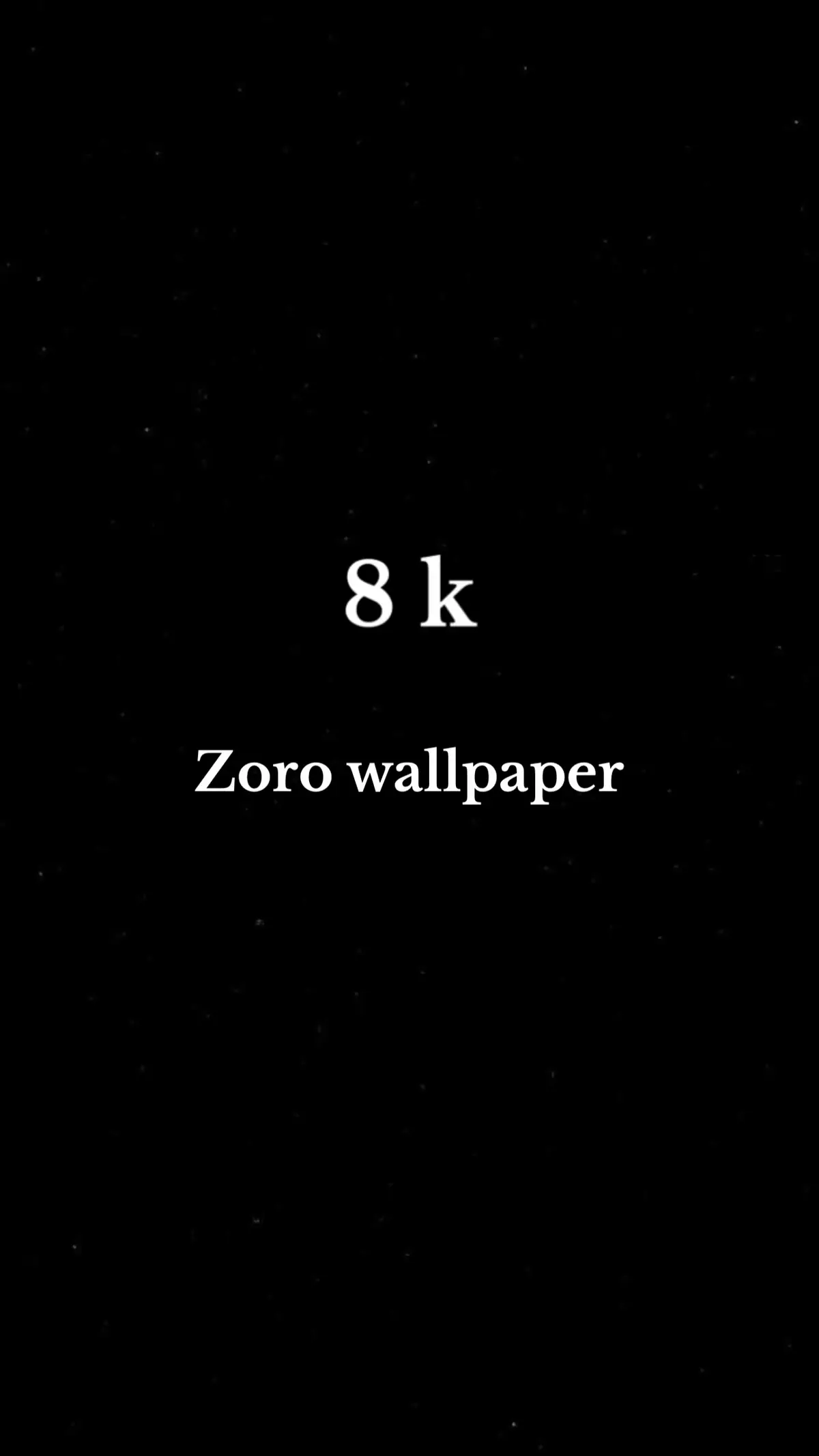 #Zoro wallpaper