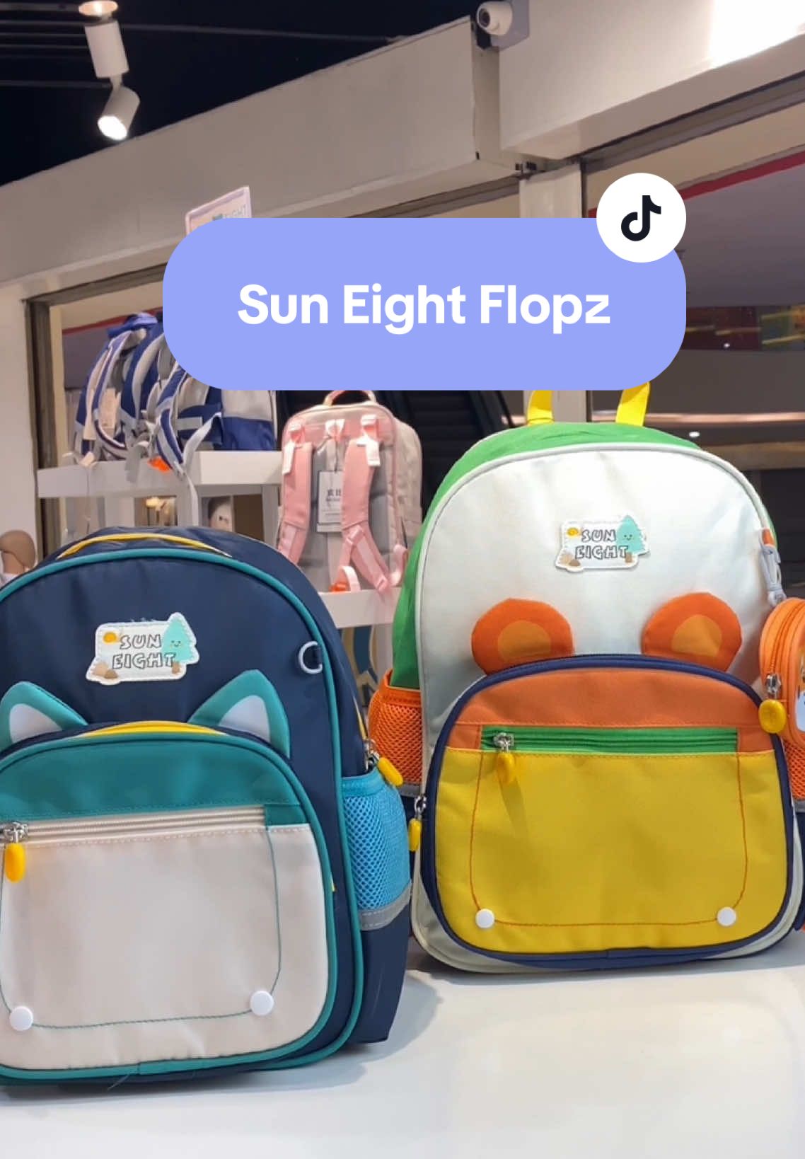 Sun Eight Preschool Backpack with 1 year warranty#suneigthofficialstore #suneightmalaysia #suneightbackpack 