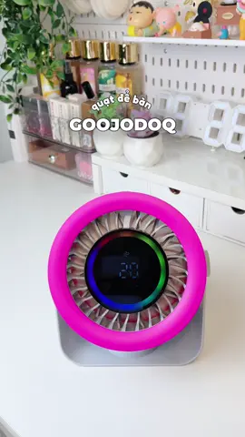quạt tích điện để bàn Goojodoq   #quatdeban #goojodoq #review #quattichdien #quatdebantichdien #quat #quatgoojodoq #xuhuong #viral #thaothichriviu #fyp #xh 