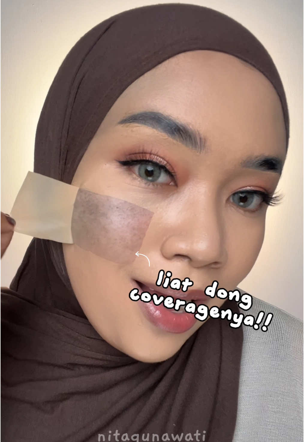 Bingung beli cuhsion yang coverage nya tinggi? coba ini aja. #makeup #review #testcoverage 